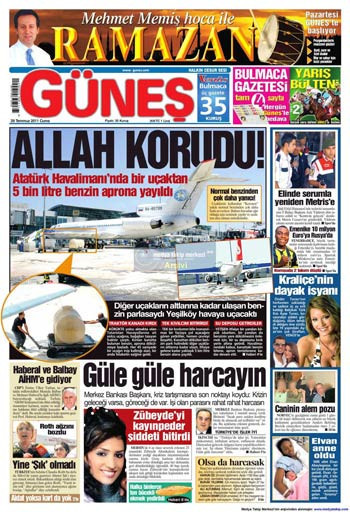 Gündemin en çarpıcı manşetleri - Resim: 3