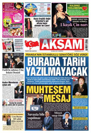 Gündemin en çarpıcı manşetleri - Resim: 1