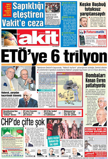 Gündemin en çarpıcı manşetleri - Resim: 4