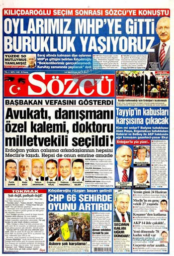 Günün en çarpıcı manşetleri - Resim: 2