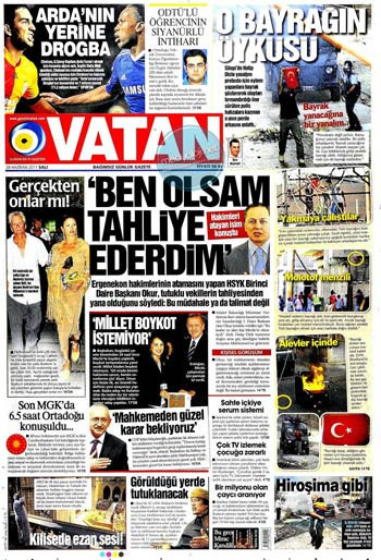 Günün en çarpıcı manşetleri - Resim: 2