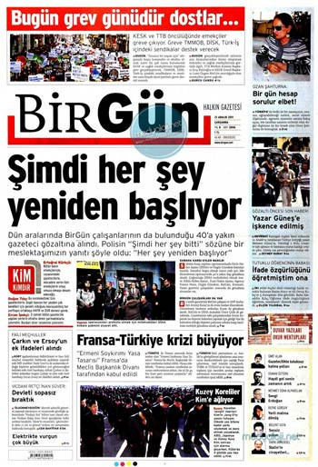 Gündemin en çarpıcı manşetleri - Resim: 3