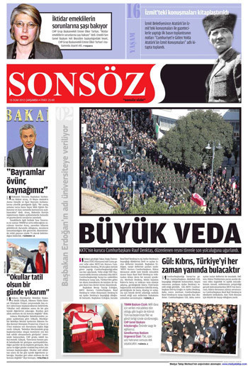 Gündemin en çarpıcı manşetleri - Resim: 3