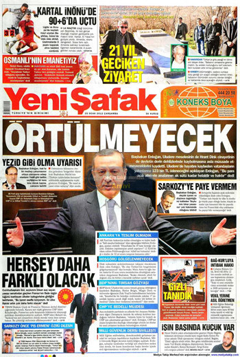 Gündemin en çarpıcı manşetleri - Resim: 1