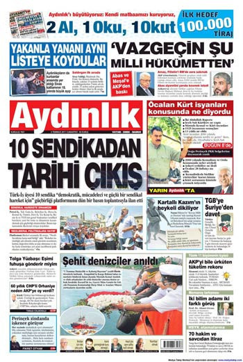 Günün en çarpıcı manşetleri - Resim: 3