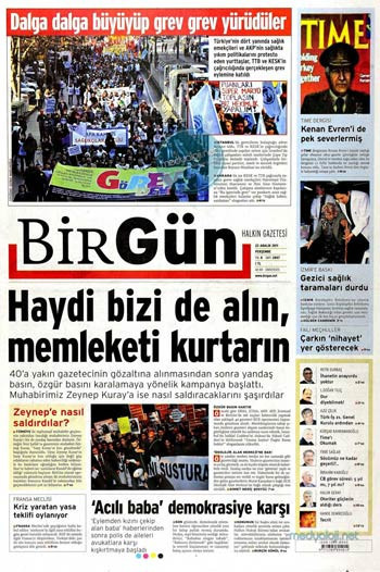 Gündemin en çarpıcı manşetleri - Resim: 1