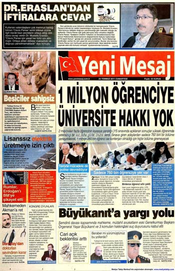 Gündemin en çarpıcı manşetleri - Resim: 3