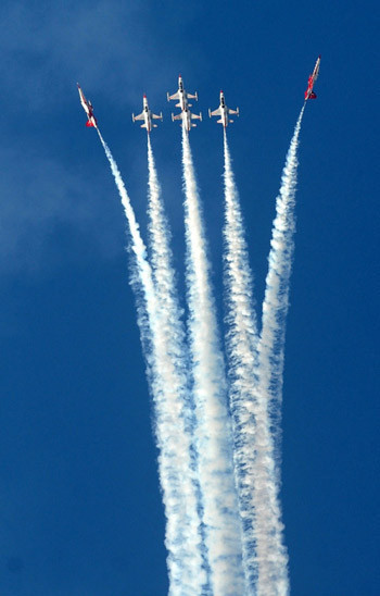 Türk Yıldızları Ankara'da nefes kesti - Resim: 2