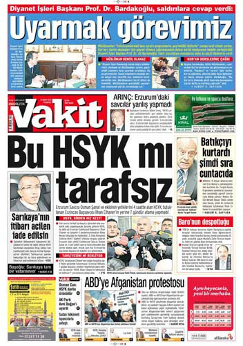 Türk basınında bugün - Resim: 1