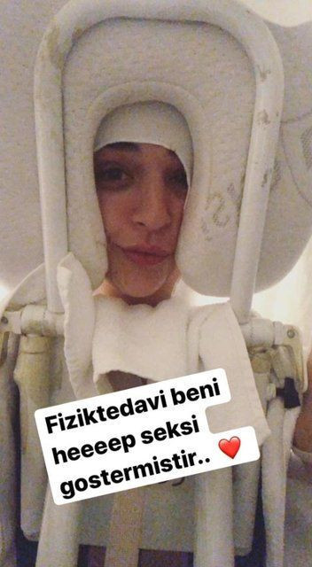 Gonca Vuslateri fizik tedavi merkezinden paylaştı! 'Beni hep seksi hissettirmiştir' - Resim: 3