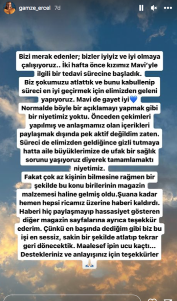 Hande Erçel'in yeğeni Aylin Mavi'den herkesi üzen haber! Annesi duyurdu "2.5 yaşındaki Mavi tedaviye başladı" - Resim: 4