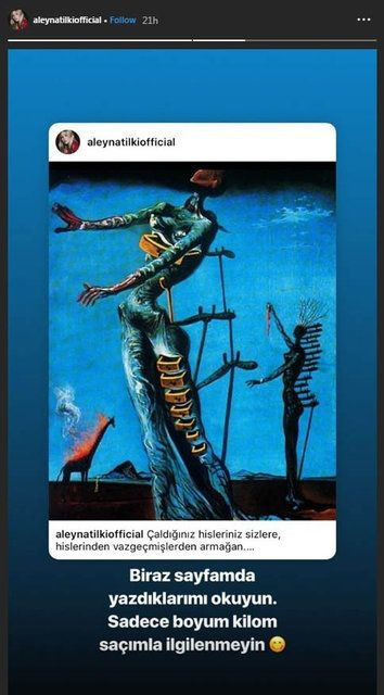 Aleyna Tilki'den takipçilerine taş! Kilo eleştirilerine daha fazla dayanamadı - Resim: 2