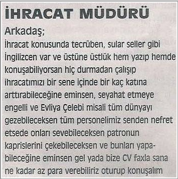 Komik ilan eşittir Türk! - Resim: 4