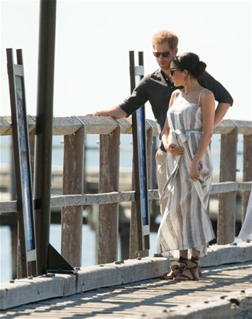 Düşes Meghan Markle yırtmaç yasağını çiğnedi - Resim: 4