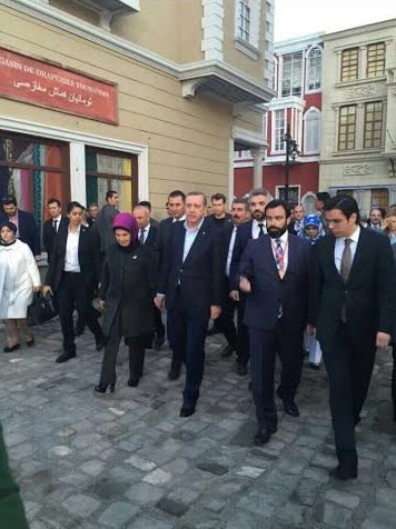 Erdoğan Filinta dizisinin setini gezdi - Resim: 3