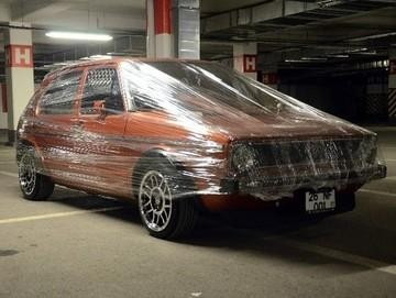 Böylesi ilk kez görüldü arabasını hergün... - Resim: 1