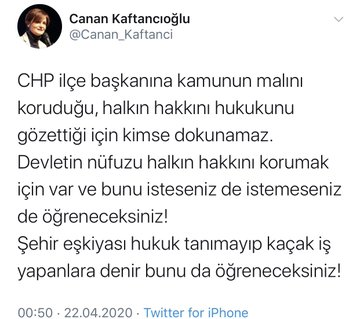 CHP'li Üsküdar İlçe Başkanı rezaletini itiraf etti Canan Kaftancıoğlu onu savundu! - Resim: 0