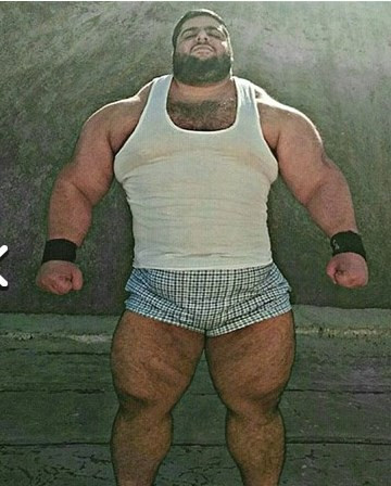 175 kiloluk İranlı Hulk! - Resim: 2