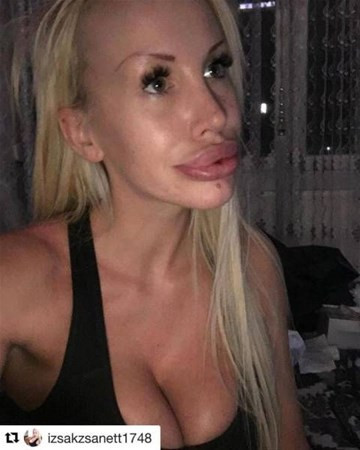 Striptizci bu fotoğrafı paylaştı olay oldu kaş yapayım derken... - Resim: 1