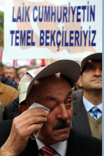 Emekli astsubaylardan gösteri - Resim: 2