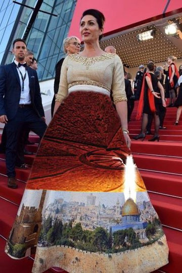 İsrailli bakanın giydiği elbise şok etti - Resim: 1