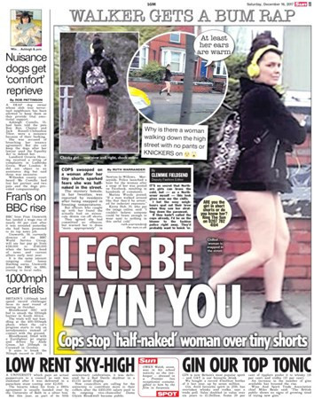 Dondurucu soğukta pantolonsuz sokaklara çıkınca olanlar oldu - Resim: 2