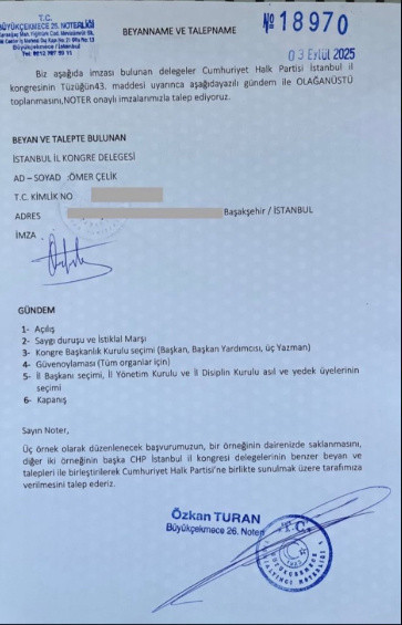 CHP İstanbul İl Delegeleri'nden 'olağanüstü kongre kararı! Hepsi İstanbul'a gelecek - Resim: 0