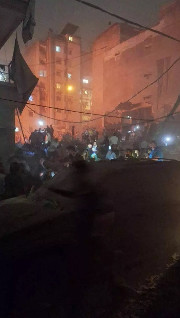 İsrail'den Beyrut'un merkezine bombalı saldırı: Ölü ve yaralılar var... - Resim: 1