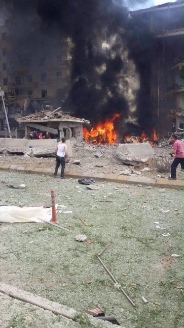 Midyat patlaması ilk fotoğraflar savaş alanı gibi! - Resim: 2