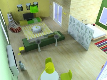 En güzel oda dekorasyonları - Resim: 2