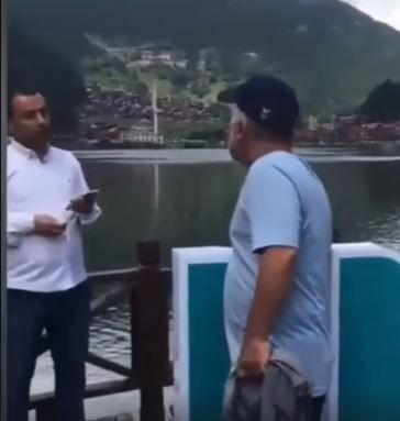 Uzungöl'de Iraklılara saldıran 'Mavi tişörtlü' konuştu: Gergindim dayanamadım - Resim: 2