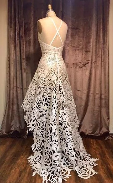 Gelinlikler artık tuvalet kağıdından! - Resim: 2