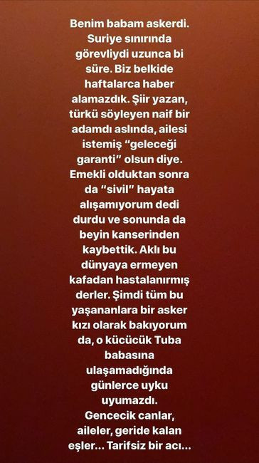 Tuba Ünsal asker kızı olduğunu söyledi! 'Babasına ulaşamadığında uyku uyuyamazdı' - Resim: 3