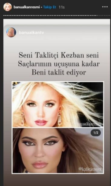 Banu Alkan Kylie Jenner'ın kendisini taklit ettiğini iddia etti hakaretler savurdu - Resim: 4