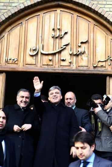 Gül'e İran'da sevgi seli - Resim: 1