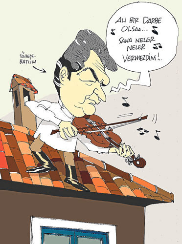 Batum karikatürleri böyle malzeme oldu! - Resim: 2