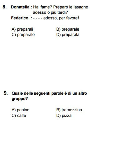 TEOG İtalyanca soruları ve cevap anahtarları 2017 tüm kitapçıklara göre - Resim: 4