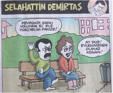 Selahattin Demirtaş Leman dergisinde çizmeye başladı - Resim: 1