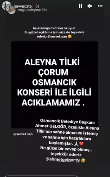 Diyanet-Sen konserlerini hedef göstermişti! Aleyna Tilki'nin annesi öyle bir paylaşım yaptı ki... - Resim: 3