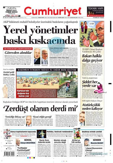 Günün gazete manşetleri - Resim: 3