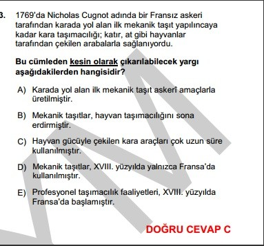 YGS 2014 Türkçe soruları ve cevapları YGS soru ve cevapları ÖSYM - Resim: 2