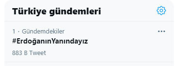 Erdoğan'dan twitter'daki kampanyaya destek - Resim: 0