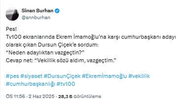 Dursun Çiçek'ten "vekillik sözü" iddiası! CHP'nin ön seçiminde yarıştan çekilmişti - Resim: 0