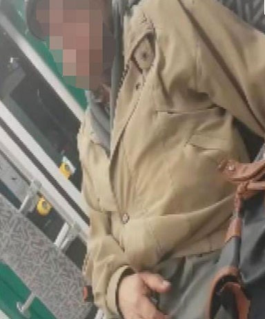 Konya'da kabakla iğrenç taciz tramvayda kaydedildi - Resim: 1