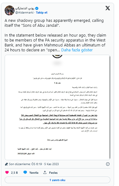 Filistin Başkanı Mahmud Abbas'a suikast girişimi! "Ebu Cendel'in Çocukları" saldırıyı üstlendi - Resim: 1