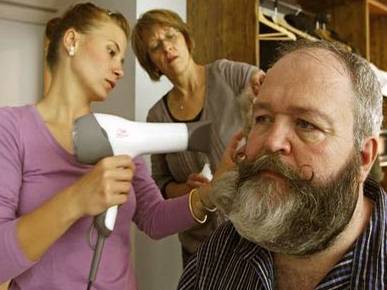 Sakal ve bıyıklarıyla yarıştılar! - Resim: 1