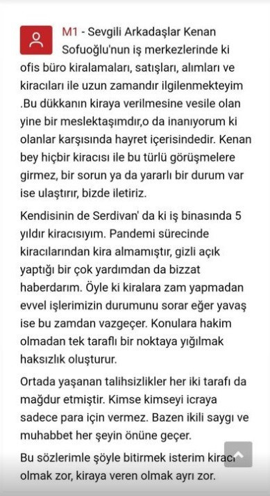 Kenan Sofuoğlu'ndan 'kiracısını icraya verip darp etti' iddiasına yanıt - Resim: 1