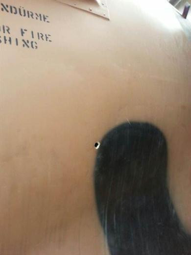 Saldırıda helikopter delik deşik oldu - Resim: 3