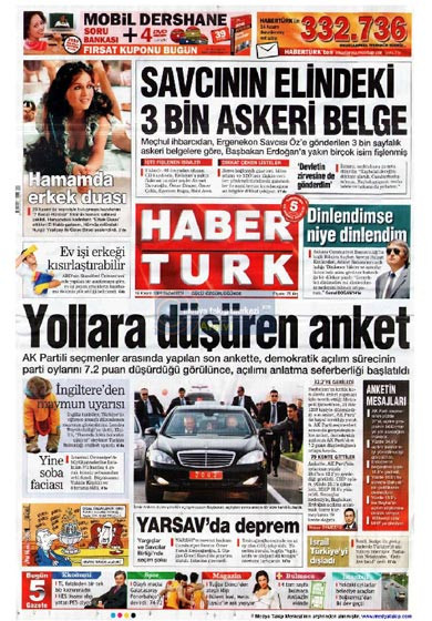 Gazetelerin bugünkü manşetleri - Resim: 4