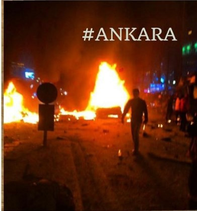 Ankara patlaması ardından tepkiler çığ gibi büyüyor - Resim: 3